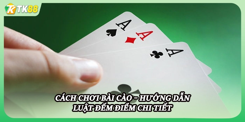 Cách Chơi Bài Cào – Hướng Dẫn Luật Đếm Điểm Chi Tiết